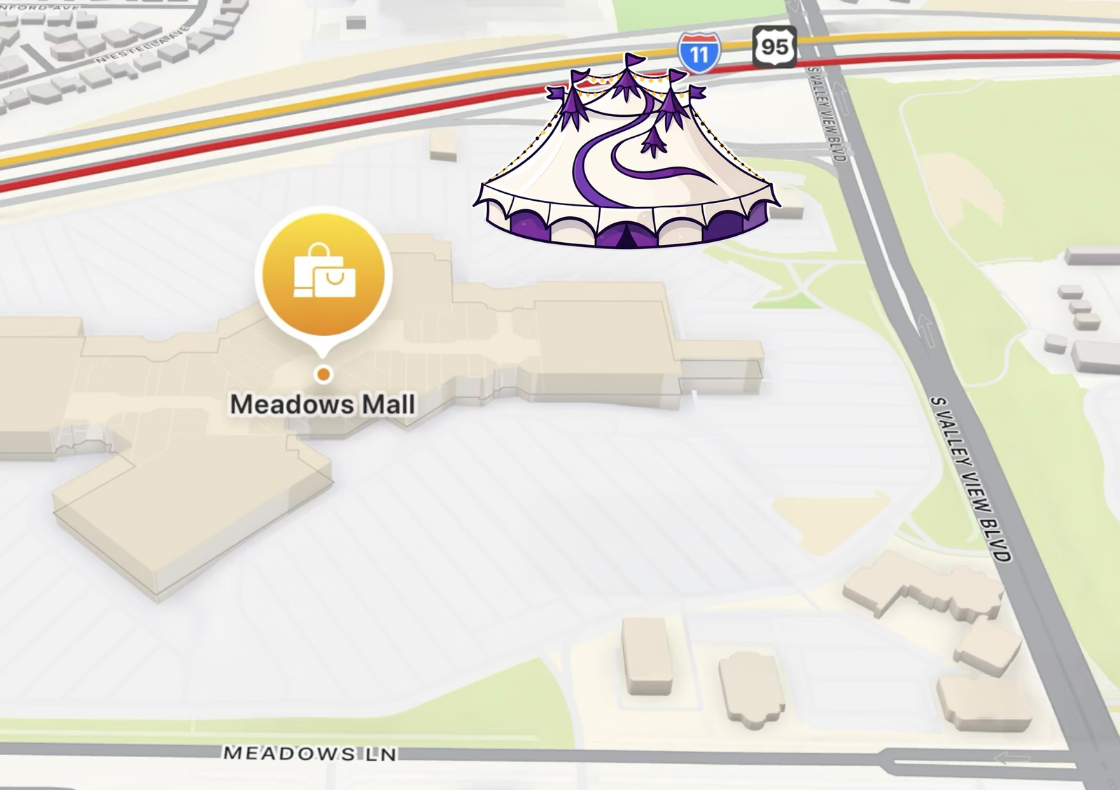 Caballero Circus at Meadows Mall, Las Vegas